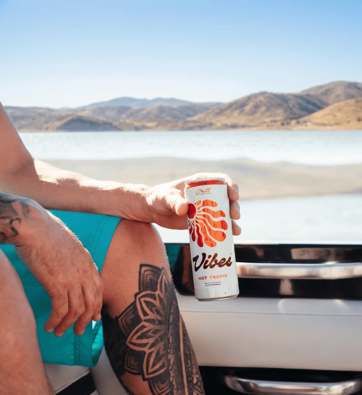 Vibes beverage hot tropic crafted with purposeful ingredients